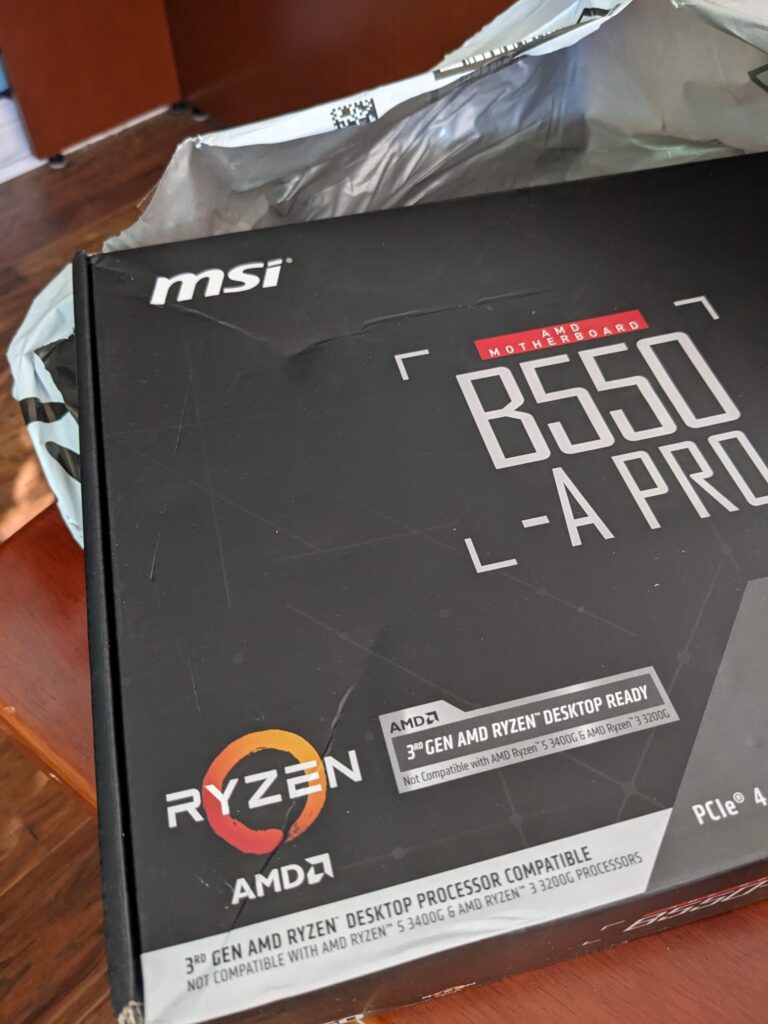 MSI B550-A PRO ProSeries Motherboard