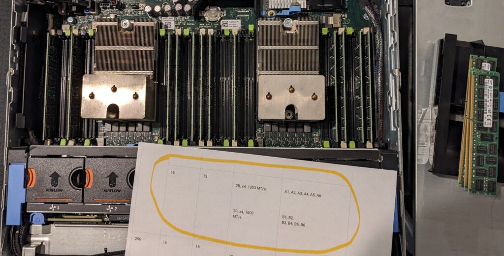 Primary R720 with 192GB- configuration