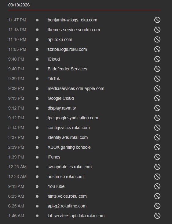 BR Roku completely idle