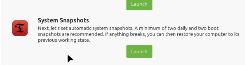 Just say No to System Snapshots