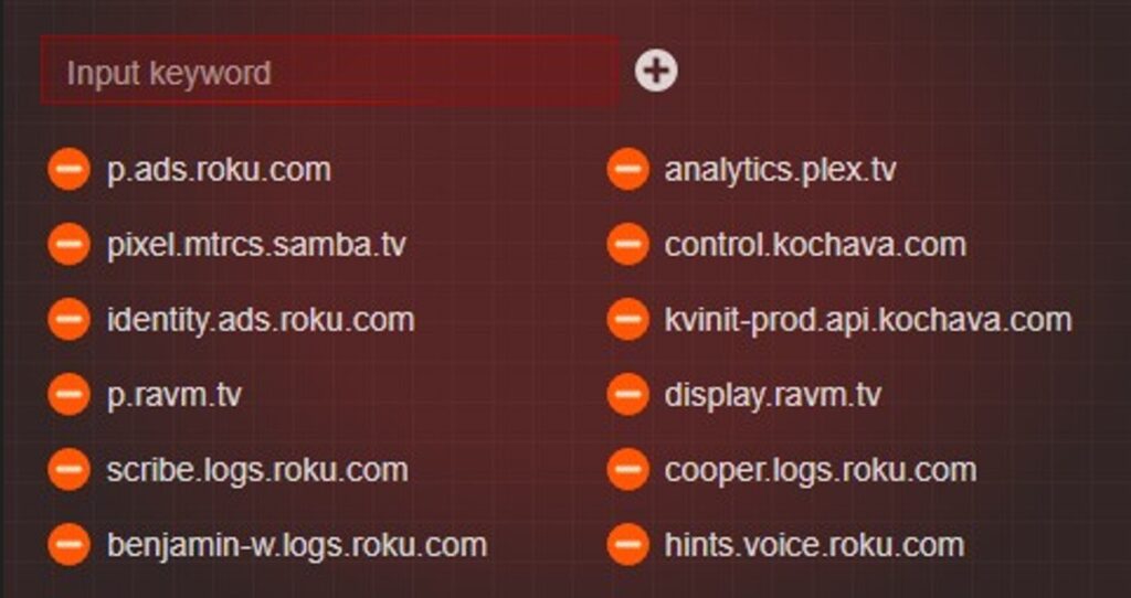My 12 Blocked Domains