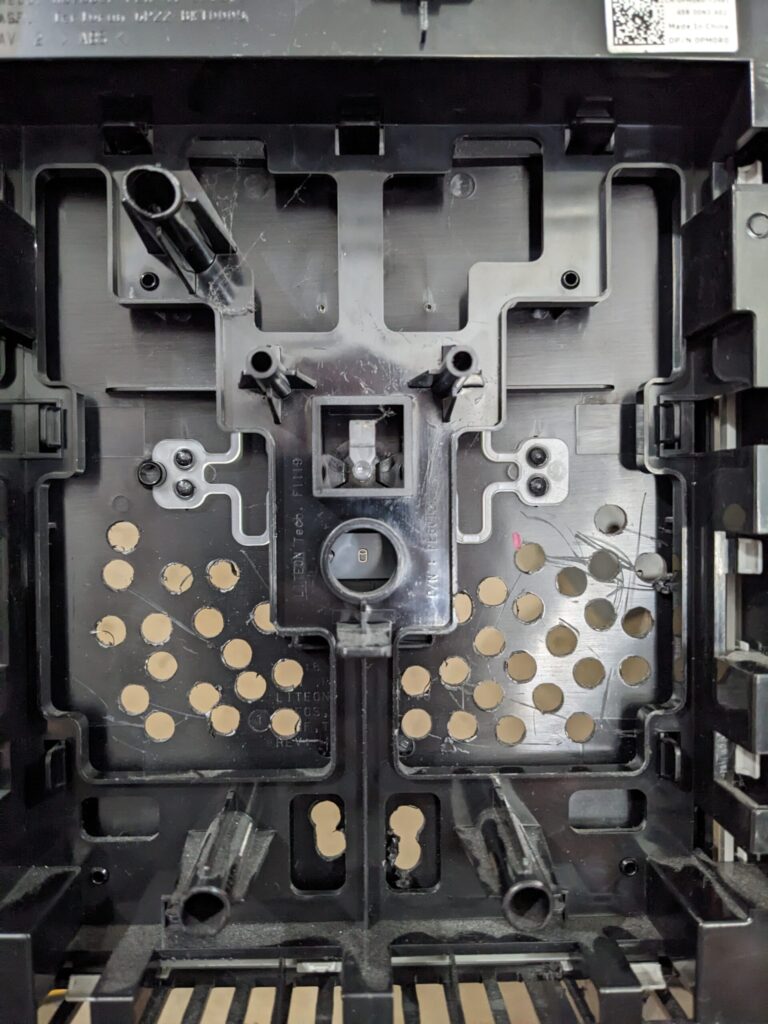 Holes drilled into the i5