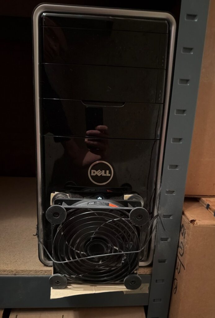 i5 in buddy's basement